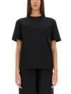 Alexander Wang T T By Alexander Wang Essential T Shirt In Black