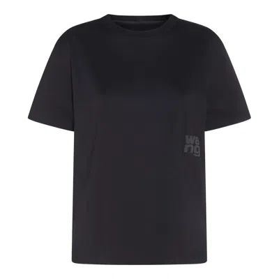 Alexander Wang T T By Alexander Wang Essential T-shirt In Black