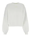 Alexander Wang T T By Alexander Wang Essential Terry Crewneck Sweatshirt In White