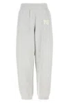 Alexander Wang T T By Alexander Wang Puff Logo Essential Terry Sweatpants