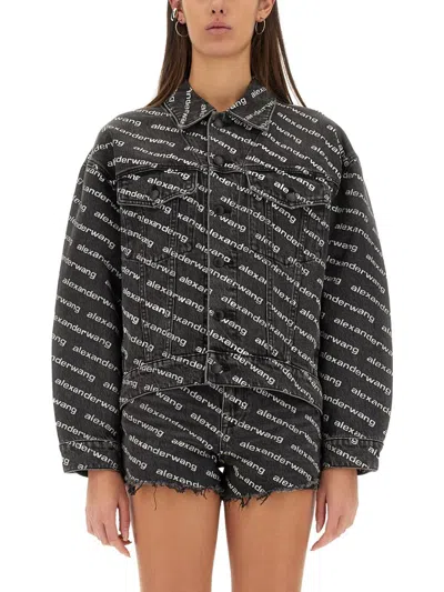 ALEXANDER WANG T T BY ALEXANDER WANG "FALLING BACK" JACKET