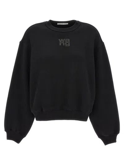 Alexander Wang T T By Alexander Wang Felpa Con Logo