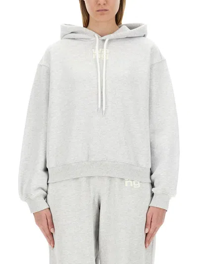 ALEXANDER WANG T T BY ALEXANDER WANG FELPA CON LOGO