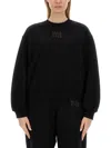 Alexander Wang T Alexanderwang. T Sweatshirt With Logo
