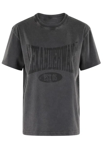 ALEXANDER WANG T T BY ALEXANDER WANG GRAPHIC SHORT SLEEVE TEE
