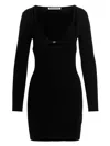 Alexander Wang T Black Twinset Hybrid Bikini Minidress