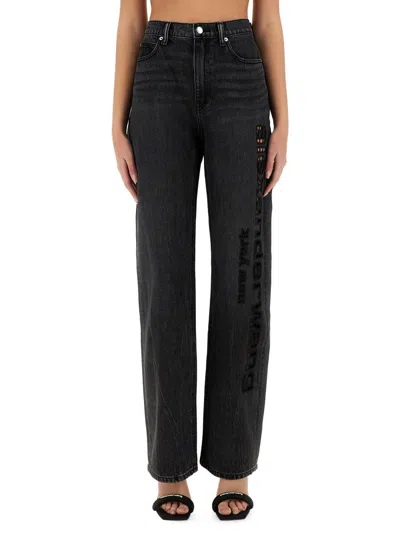 ALEXANDER WANG T T BY ALEXANDER WANG JEANS CUT OUT