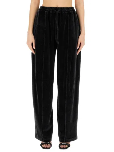 Alexander Wang T T By Alexander Wang Jogging Pants In Black