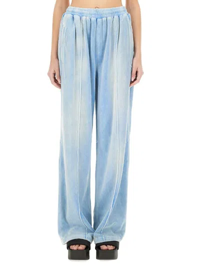 Alexander Wang T T By Alexander Wang Jogging Pants In Blue