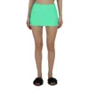 Alexander Wang T T By Alexander Wang Ladies Mint Julep All Over Logo Mini Skirt