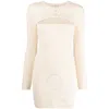 Alexander Wang T Cut-out Knitted Minidress