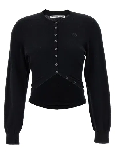 ALEXANDER WANG T T BY ALEXANDER WANG 'LS' CARDIGAN