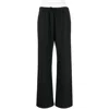 Alexander Wang T T By Alexander Wang Wide Leg Logo Elastic Jogging