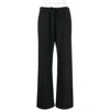 Alexander Wang T T By Alexander Wang Wide Leg Logo Elastic Jogging