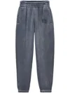 Alexander Wang T T By Erry Track Sweatpants Washed Asphalt