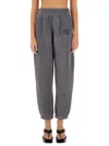 Alexander Wang T Alexanderwang.t Essential Terry Jogger Pants In Grey