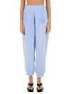 Alexander Wang T T By Alexander Wang Pants "essential" In Purple