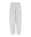 Alexander Wang T T By Alexander Wang Puff Logo Essential Terry Sweatpants In White
