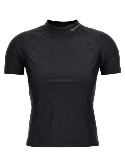 ALEXANDER WANG T T BY ALEXANDER WANG 'RASHGUARD' TOP