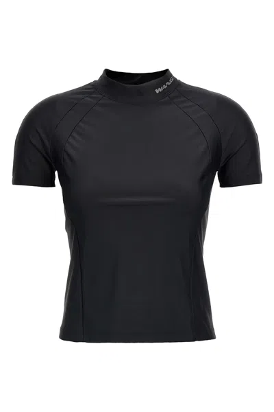ALEXANDER WANG T T BY ALEXANDER WANG 'RASHGUARD' TOP