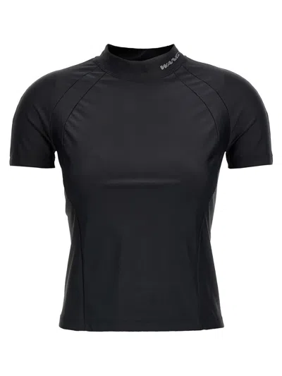 ALEXANDER WANG T T BY ALEXANDER WANG 'RASHGUARD' TOP