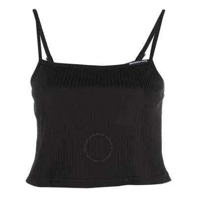 ALEXANDER WANG T T BY ALEXANDER WANG RIBBED-KNIT COTTON CAMI TOP