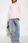 Alexander Wang T T By Alexander Wang Shirt With Patch In Pink