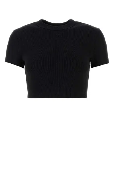 Alexander Wang T T By Alexander Wang Shirts In Black