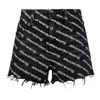Alexander Wang T T By Alexander Wang Short Bite In Black