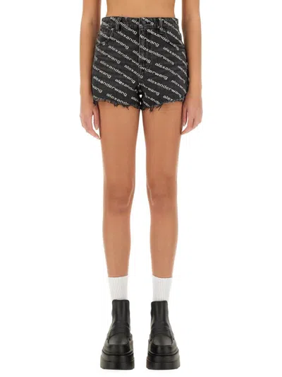 Alexander Wang T T By Alexander Wang Short "bite" In Black