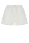 Alexander Wang T T By Alexander Wang Shorts In White