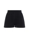 Alexander Wang T T By Alexander Wang Shorts In Black
