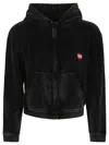 Alexander Wang T T By Alexander Wang Velour Sweatshirt