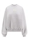 Alexander Wang T T By Alexander Wang Sweatshirt In Grey