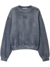 Alexander Wang T T By Alexander Wang Sweatshirt With Logo