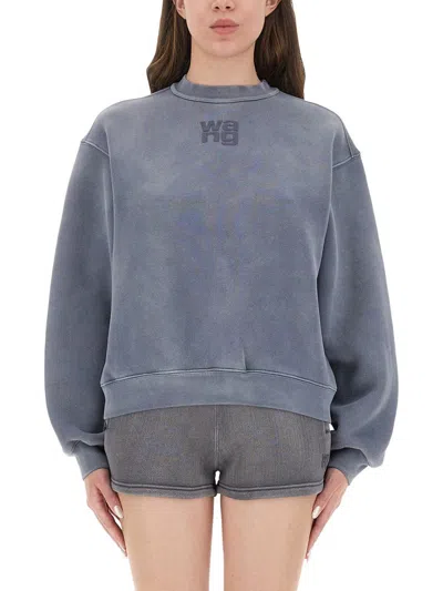 Alexander Wang T T By Alexander Wang Sweatshirt With Logo