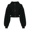 Alexander Wang T T By Alexander Wang Cropped Hoodie With Logo