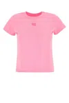 Alexander Wang T T-shirt In Cotone Rosa  Donna