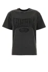 Alexander Wang T Graphic Short Sleeve Tee-l Nd T By Alexander Wang Female In Grey