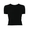 Alexander Wang T T By Alexander Wang Rashguard T-shirt In Black
