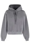 Alexander Wang T T By Erry Hoodie In Grey