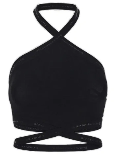 ALEXANDER WANG T T BY ALEXANDER WANG TOPS WITH LOGO