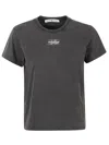 Alexander Wang T Alexanderwang. T Shrunken Logo Tee