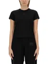 Alexander Wang T T By Shirt Essential Shrunk In Black