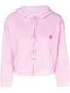 Alexander Wang T T By Alexander Wang Velour Sweatshirt