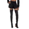 Alexander Wang T T By Alexander Wang Wide-waistband Mini Shorts