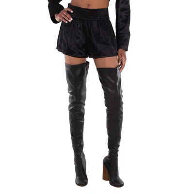 Alexander Wang T T By Alexander Wang Wide-waistband Mini Shorts