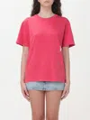 Alexander Wang T T-shirt T By Alexander Wang Woman Color Cherry