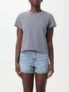 Alexander Wang T T-shirt T By Alexander Wang Woman Color Grey