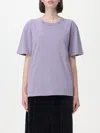 Alexander Wang T T-shirt T By Alexander Wang Woman Color Lavander